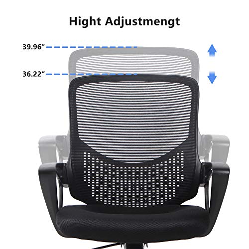 Ergonomic Office Desk Chair Adjustable Mesh Swivel Home Task Chairs Bundle Dimensions: 23.6 x 22.6 x 39.2 inches