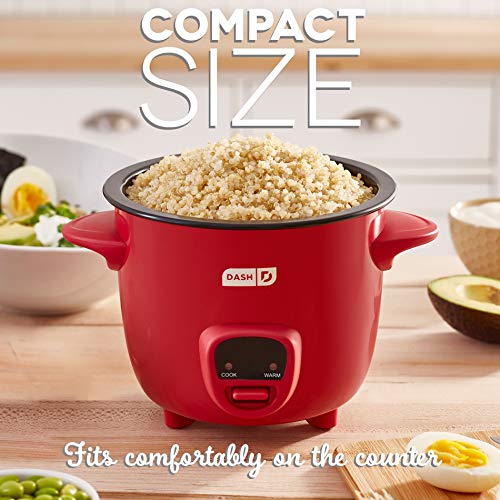 Dash Mini Rice Cooker Steamer with Removable Nonstick Pot Package deal Dimensions: 8.5 x 6.5 x 6.three inches