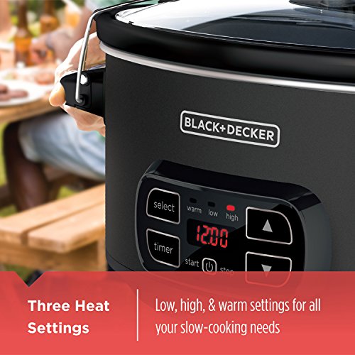 BLACK+DECKER 7-Quart Digital Slow Cooker with Chalkboard Surface Guarantee: 2 yr restricted guarantee.