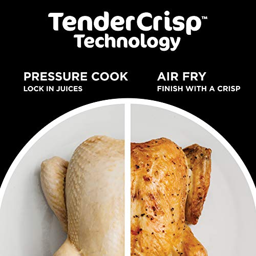Ninja Foodi 9-in-1: The Ultimate Kitchen Powerhouse for Stress-Free Cooking and Crispy Delights As someone who appreciates efficiency and flavor in the kitchen, the Ninja Foodi has become my culinary sidekick. It's not just a pressure cooker; it's a multi-functional powerhouse that transforms cooking into a stress-free and crispy experience. The TenderCrisp Technology allows me to quickly cook ingredients, and the Crisping Lid gives my meals that perfect golden crunch. With the ability to pressure cook up to 70% faster and air fry with up to 75% less fat, it has truly revolutionized my cooking routine. The 6.5-quart ceramic-coated pot and 4-quart Cook & Crisp Basket provide ample space for preparing family-sized meals.