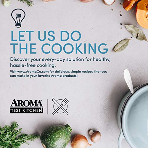 Aroma Housewares Digital Rice, Food Steamer, Slow, Grain Cooker Package deal Dimensions: 11.2 x 10.eight x 11.four inches