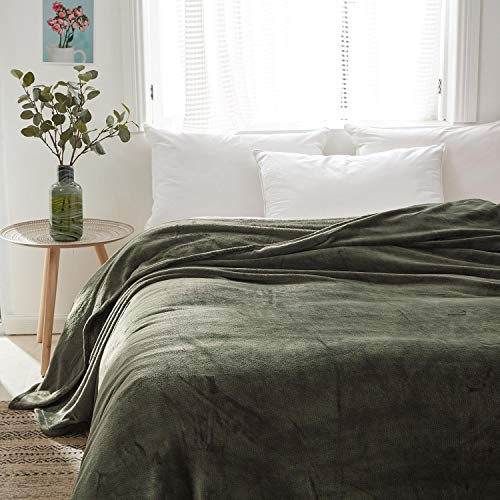 VEEYOO Flannel Fleece Blanket Twin Size - Olive Green Throw Blanket VEEYOO Flannel Fleece Blanket Twin Dimension - Olive Inexperienced Throw Blanket for Mattress Light-weight Tremendous Smooth Blankets and Throws Fuzzy Plush Luxurious Sofa Blankets for Teenagers Boys Grils (60x80 Inch Mattress Throws).