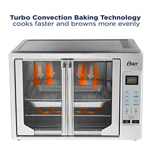 Oster French Convection Countertop and Toaster Oven Bundle Dimensions: 22.zero x 19.5 x 13.zero inches
