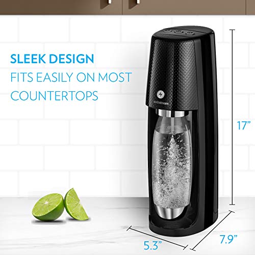 SodaStream Fizzi One Touch Sparkling Water Maker (Black) Launch Date: 2019-02-01T00:00:01Z