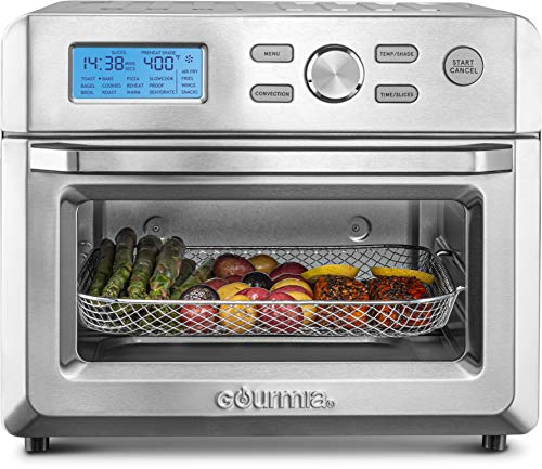 Gourmia TO5712TA-UL electric Air Fryer Oven, 16, silver