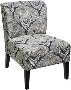 Signature Design by Ashley - Honnally Accent Chair - Contemporary Style - Sapphire Medallion Pattern