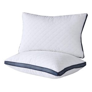 Meoflaw Pillows for Sleeping(2-Pack), Luxury Hotel Gel Pillow,Bed Pillows for Side and Back Sleeper (King)
