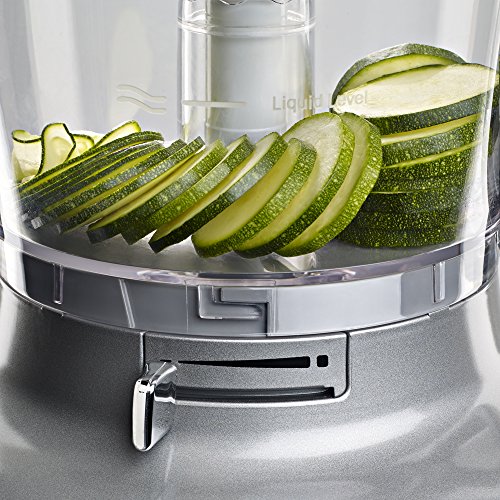 KitchenAid 7-Cup Food Processor with Exact Slice System KitchenAid KFP0722CU 7-Cup Meals Processor with Actual Slice System - Contour Silver.