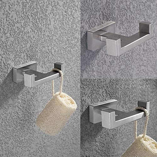 Double Towel Hook, Aomasi Stainless Steel Dual Robe Hook Package deal Dimensions: 3.7 x 2.eight x 1.Three inches