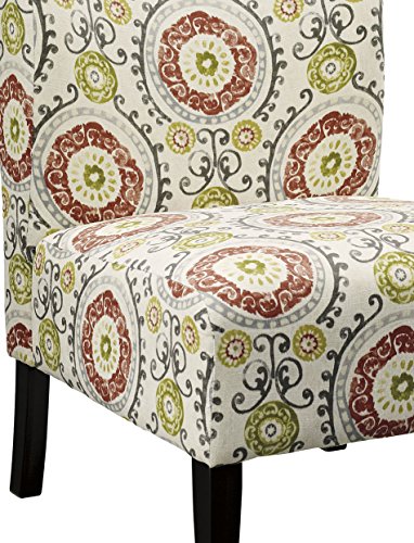 Red Hook Martina Contemporary Upholstered Armless Accent Chair Package deal Dimensions: 21.eight x 29.5 x 32.eight inches