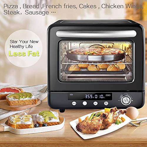 Air Fryer Oven Aobosi Electric Toaster Oven Convection Rotisserie Oven Roaster Package deal Dimensions: 18.5 x 14.5 x 14.5 inches