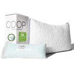 Coop Home Goods - Eden Adjustable Pillow - Hypoallergenic Shredded Memory Foam with Cooling Gel - Lulltra Washable Cover from Bamboo Derived Rayon - CertiPUR-US/GREENGUARD Gold Certified - King