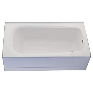American Standard 2461002.020 Cambridge Apron-Front Americast Soaking Bathtub Right Hand Drain, 5 ft x 32 in, White