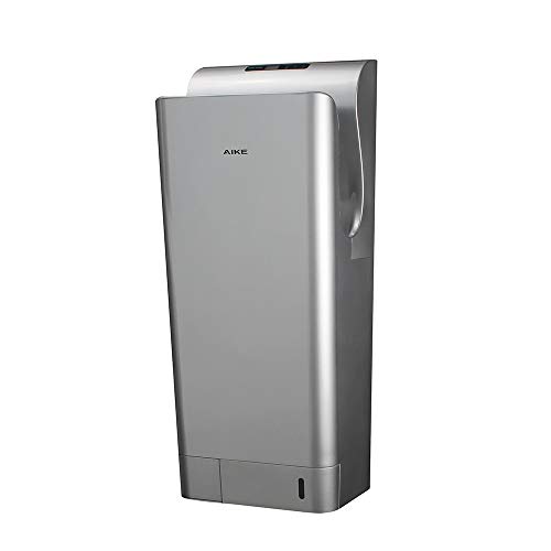 AIKE AK2030,1850W Premium Commercial Jet Hand Dryer,ABS Double-Sided(Silver)