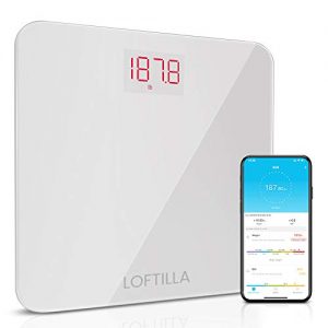 Loftilla Bathroom Scale for Body Weight BMI Scale
