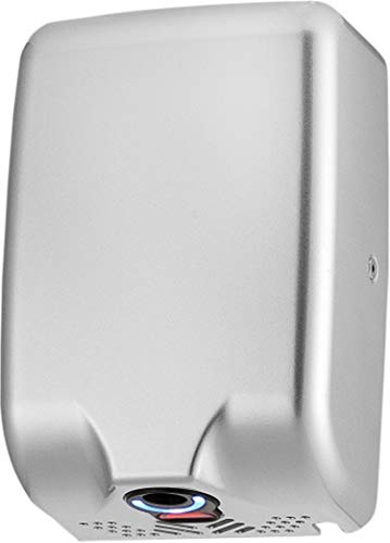 ASIALEO Thin Automatic Electric Commercial Hand Dryer High Speed nstant Heat & Dry for Bathrooms or Restrooms Stainless Steel 304 Cover Easy Installation