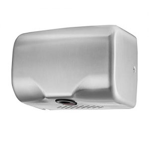 ASIALEO Commercial Hand Dryer High Speed Automatic Electric Hand Dryers for Bathrooms Restrooms Heavy Duty Hot/Cold Air Stainless Steel Cover Surface Mount Innovative Compact Design Easy Installation