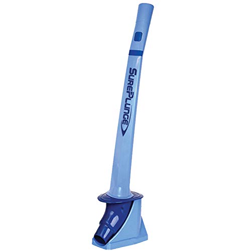 SurePlunge Automatic Toilet Plunger: Our Best Plunger Ever. Extremely Effective. Heavy Duty. Powerful Co2 Air. Easy To Use. The Best Plunger Unblocker for Clogged Crappers.