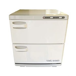 Pantin 32 Liter Capacity Two Door Cabinet Towel Warmer for Hair Salon, Beauty SPA, Restaurant & Home, 110V, 320W