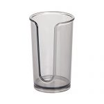iDesign Clarity Disposable Dispenser Cup Holder, Smoke