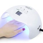 Gel UV LED Nail Lamp,LKE Nail Dryer 40W Gel Nail Polish UV LED Light with 3 Timers Professional Nail Art Tools Accessories White
