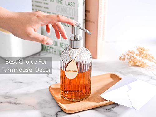 Soap Dispenser – Premium Quality – Large Size Hand and Dish Soap Dispenser Cleaning soap Dispenser – Premium High quality – Massive Dimension Hand and Dish Cleaning soap Dispenser – Rust Proof Stainless Metal Pump – Non Slip Pad Included – Preferrred for Kitchen Dish Cleaning soap, Hand Cleaning soap, Important Oil and Lotion.