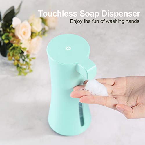 CHWARES Automatic Soap Dispenser,Touchless Smart Foaming Soap Dispenser CHWARES Automated Cleaning soap Dispenser,Touchless Sensible Foaming Cleaning soap Dispenser 450ml/15.2oz, Battery Operated Hand Free, Infrared Movement Sensor Electrical Cleaning soap Dispenser Waterproof for Rest room Kitchen (inexperienced).