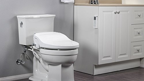 ALPHA JX Elongated Bidet Toilet Seat, White, Endless Warm Water ALPHA JX Elongated Bidet Bathroom Seat, White, Countless Heat Water, Rear and Entrance Wash, LED Mild, Quiet Operation, Straightforward Wi-fi Distant Management, Low Profile Sittable Lid, three Yr Guarantee.