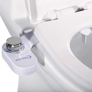 Tibbers Bidet, Self-Cleaning Nozzle and No-Electric Bidet Toilet Attachment, Fresh Water Sprayer, Easy to Install