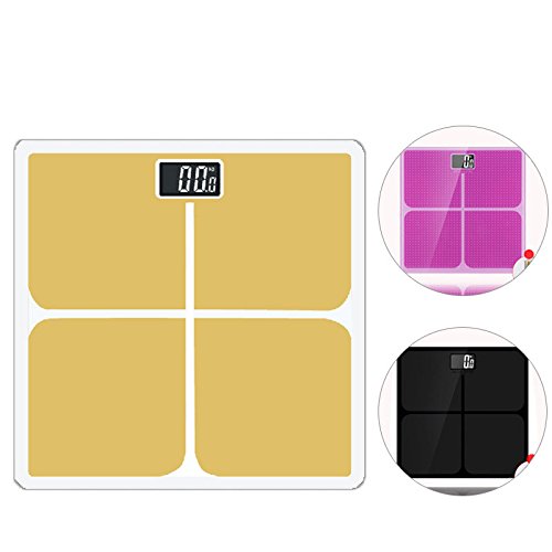Step into Precision with the Accrie Digital Bathroom Scale - Fashionable Black Design Reliable Readings: Accrie's Digital Bathroom Scale offers you immediate and reliable weight measurements. Just step onto the auto-calibrated platform, and you'll receive accurate readings in either pounds or kilograms. With a weight capacity ranging from 11lb/5kg to 400lb/180kg, it caters to various user needs, making it suitable for everyone in the family. Invest in the Accrie Digital Bathroom Scale for a combination of precision, style, and convenience. Its sleek black design adds a touch of elegance to your bathroom, while its high-precision sensor ensures accurate measurements every time you step on it. With a durable construction and easy-to-read display, it's a reliable companion for your health and fitness journey.