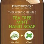 Tea Tree Mint Hand Soap - Liquid Hand Soap with Peppermint, Jojoba and Coconut Oil - Multipurpose Liquid Soap in Pump Dispenser - Natural Bathroom Soap & Liquid hand wash - 16 fl oz