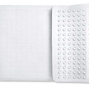 Sagler Bath mats Non Slip Shower mats, with Powerful Gripping Technology Fits Any Size Bath Tub BPA-Free