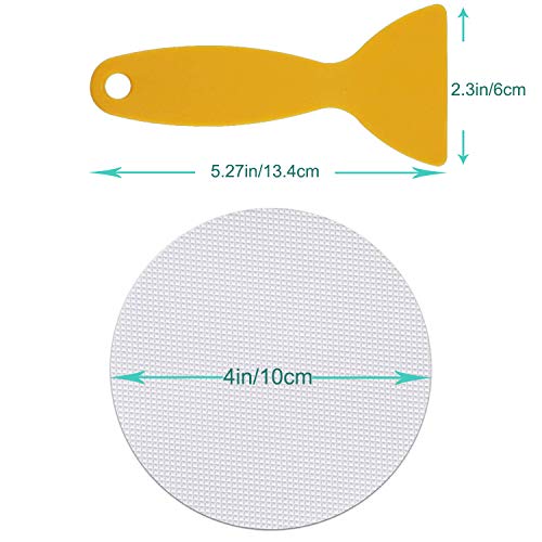 Bathtub Appliques 4 Inch Discs Stickers for Tubs and Stickers Bathtub Appliques Four Inch Discs Stickers for Tubs and Stickers Bathe PEVA Anti-slip Discs Tape Traction, Kitchen Bathtub Flooring Security Youngsters Nonslip Bathtub Stickers.