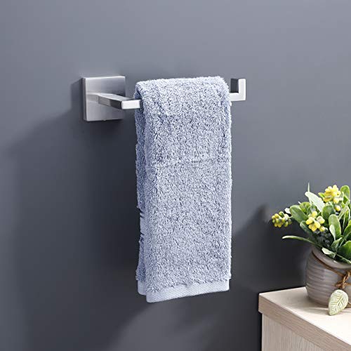 KES Toilet Paper Holder, Bathroom Square Tissue Holder KES Rest room Paper Holder Toilet Sq. Tissue Holder Paper Roll Dispenser SUS SUS 304 Stainless Metal Rustproof Rest room Roll Holder Wall Mount Fashionable Brushed End, A22570-2.