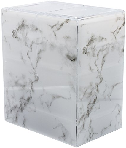 Sorbus Luxe Marble Cosmetic Makeup and Jewelry Storage Case Display Sorbus Luxe Marble Beauty Make-up and Jewellery Storage Case Show - Spacious Design - Nice for Toilet, Dresser, Self-importance and Countertop (3 Massive, 4 Small Drawers, Marble Print).