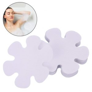 Moguer 50 Pcs Bathtub Stickers Flowers, Self Adhesive Anti-Slip Sticker Safety Shower Treads Adhesive Appliques for Bath Tub/Stairs/Shower Room/Other Slippery Surfaces