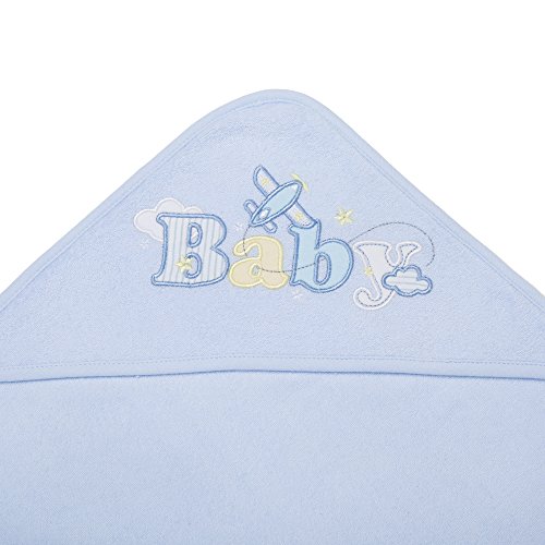 Spasilk 23-Piece Essential Baby Bath Gift Set Spasilk 23-Piece Important Child Bathtub Present Set – Hooded Child Towels &amp; Washcloths – New child Boy or Woman – Child Bathe Present, Blue.