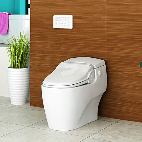 BioBidet Supreme Elongated White Bidet Toilet Seat Adjustable BioBidet Supreme BB-1000 Elongated White Bidet Rest room Seat Adjustable Heat Water, Self Cleansing, Wi-fi Distant Management, Posterior and Female Wash, Electrical Bidet, Straightforward DIY Set up Three in 1 Nozzle, Energy Save Mode is Eco Pleasant.