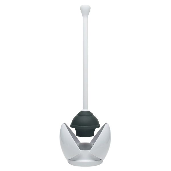 OXO Good Grips Hideaway Toilet Plunger and Canister
