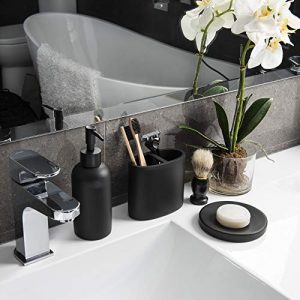 Premium Matte Black Bathroom Accessories Set A Must FurnitureV Com   Premium Matte Black Bathroom Accessories Set 300x300 