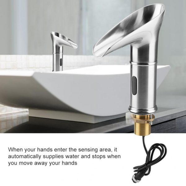 LED Faucet Kitchen Bathroom Temperature Sensor LED Water Faucet Stream Gentle Kitchen Toilet Bathe Faucet Faucet Nozzle Head Change Temperature Sensor Gentle Dwelling Faucet
