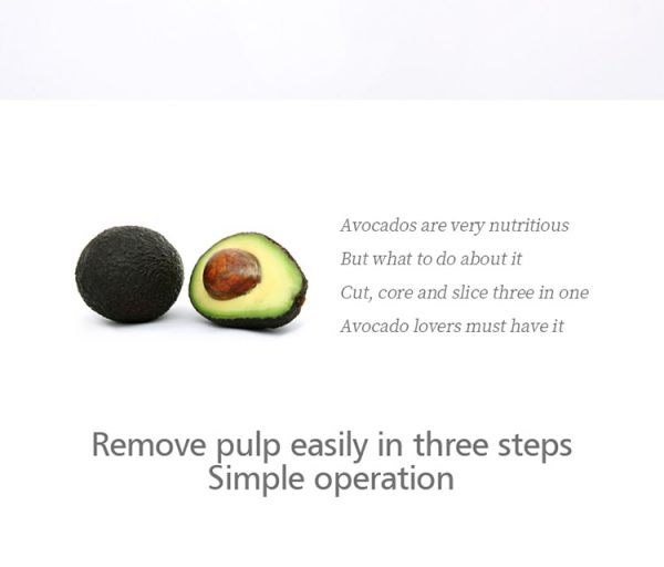 Effortless Avocado Prep with the Multi-functional Cutter and Peeler Knife The Avocado Cutter Knife Peeler Pitaya Kiwi Berry Fruit Avocado Slicer Pulp Flesh Separator is a kitchen device that is designed to help in cutting, peeling and separating the fruit flesh from the pit of Avocado, Pitaya, Kiwi and other similar fruits. It is an efficient kitchen tool for preparing these fruits.