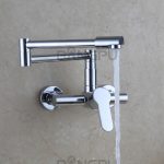 Kitchen Folding Retractable Rotary Stretch Sink Faucet
