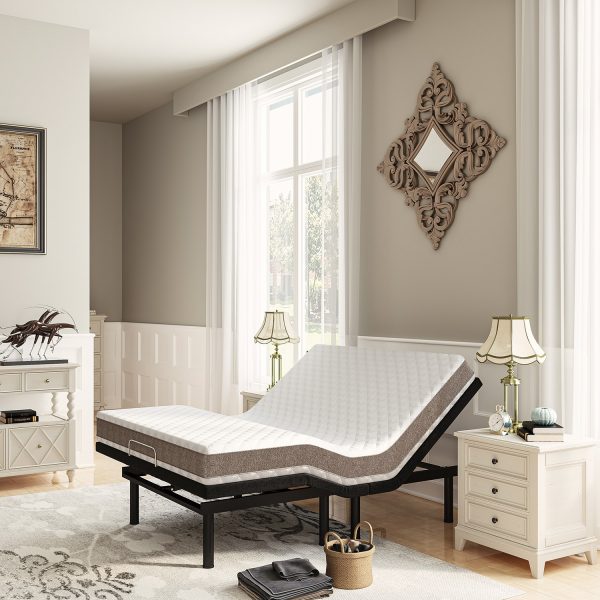 Wi-Fi Massage Bed Base - Stress Relief and Comfort at Your Fingertips" Why to Bu Ultimate Stress and Anxiety Relief: This Wi-Fi Massage Bed Base is designed to provide unparalleled relaxation and stress relief. With adjustable settings and dual massage functionality, it offers a soothing experience that helps alleviate anxiety and promote relaxation. Indulge in the comfort and relaxation you deserve with the Wi-Fi Massage Bed Base. It's more than a bed; it's a sanctuary of serenity and a practical solution for enhancing your overall well-being.