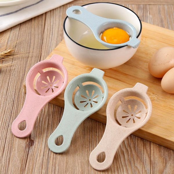 Efficient Egg Separator and Liquid Filter for Sifting and Splitting Hygienic and Safe: The mini handheld design with a handle ensures that you can maintain hygiene and safety while separating eggs. You won't have to use your hands or risk breaking the yolks accidentally. This gadget is suitable for use with a small bowl or cup, making it versatile for various cooking and baking needs. Whether you're making meringues, soufflés, custards, or omelets, it comes in handy. High-Quality Material: It is made from high-quality materials, ensuring durability and longevity. The gadget is designed to withstand frequent use without wear and tear, making it a reliable kitchen tool.