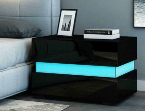 Bedroom Nightstand Coffee Table RGB LED